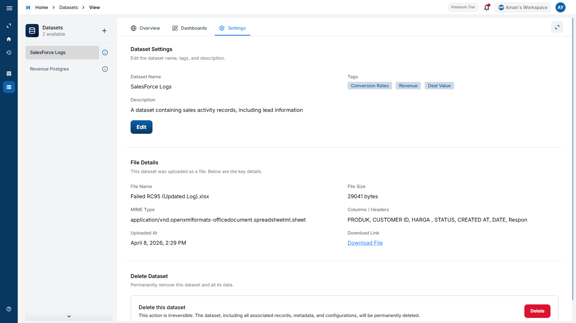 Turn raw data into structured insights.